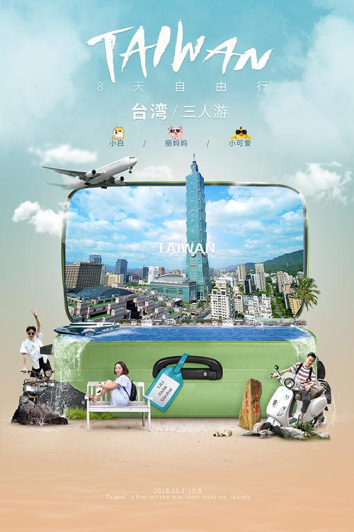 旅游图形创意