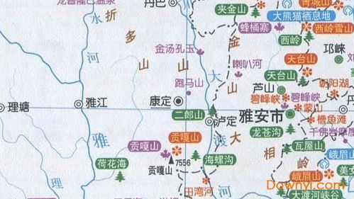 西安市旅游地图景点分布图