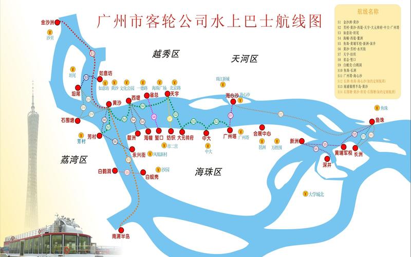 广州市拟开发珠江日游航线