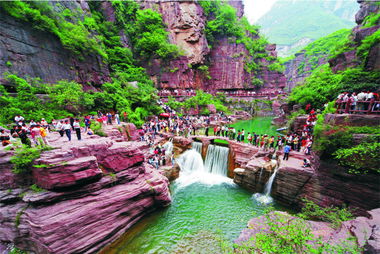 云台山风景区图片