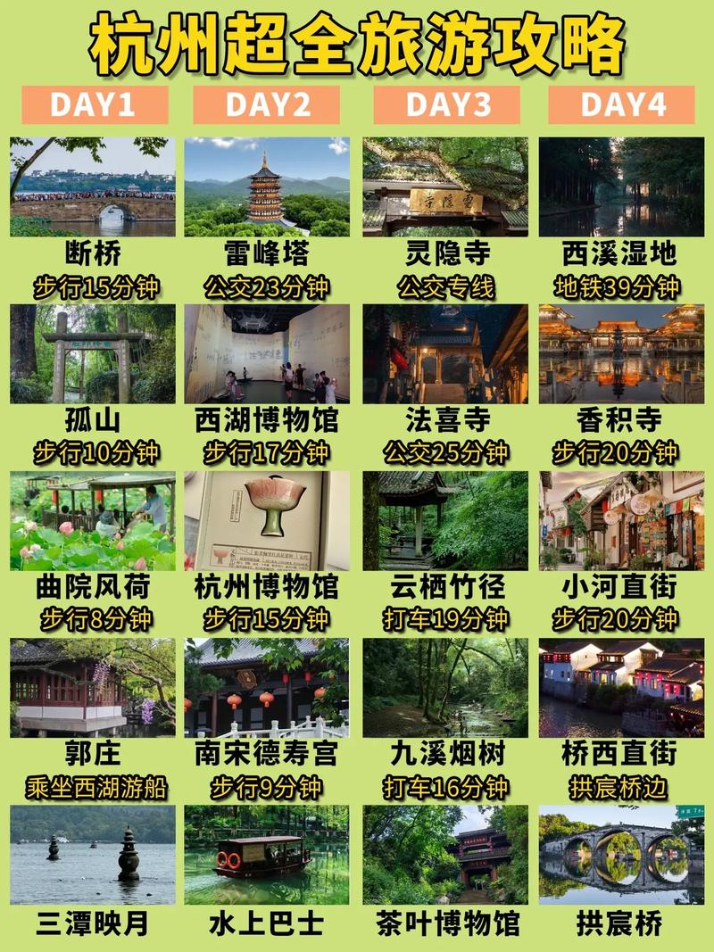 第一天西湖游玩