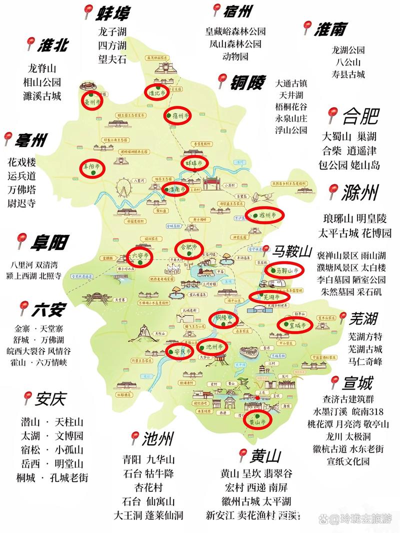 安徽旅游必去十大景点门票